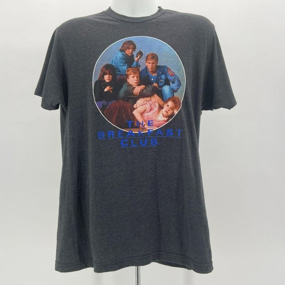 The Breakfast Club Other - The Breakfast Club Gray Graphic T-Shirt Mens Large